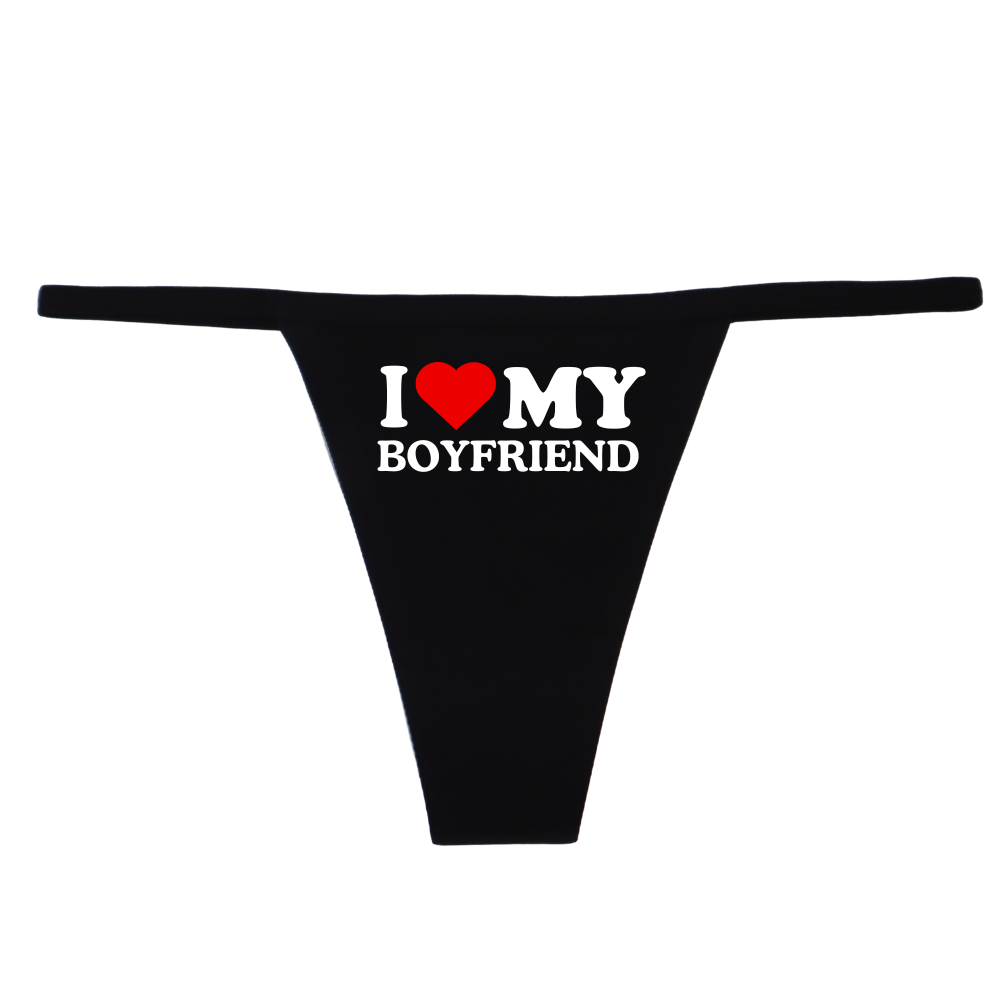 "I Love my Boyfriend" G-String