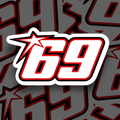 "69" Sticker