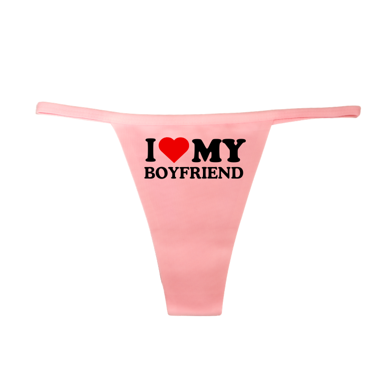 "I Love my Boyfriend" G-String