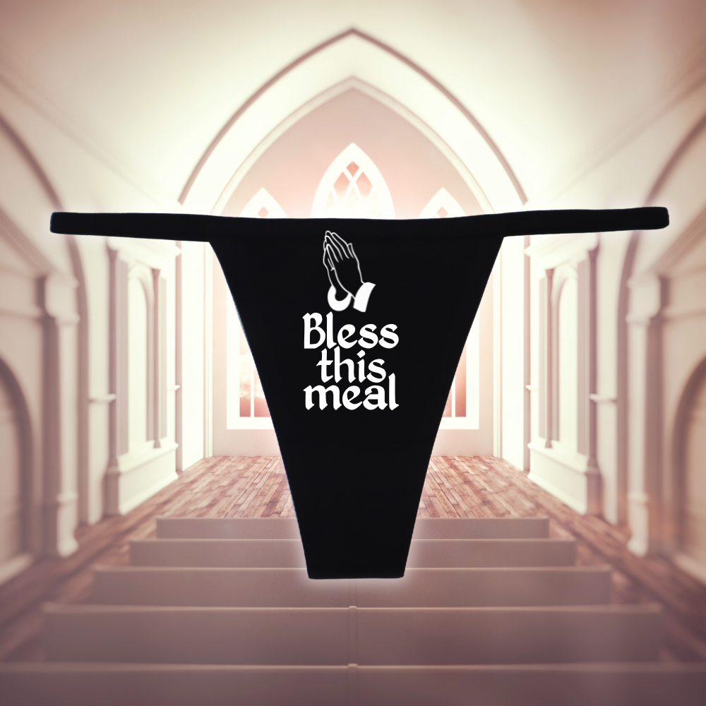 "Bless This Meal" G-String