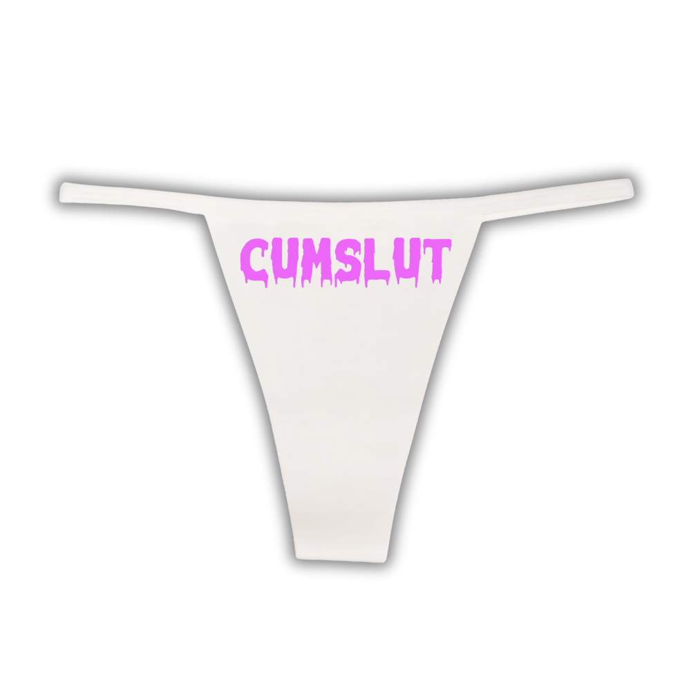 "CUMSL#T" G-String