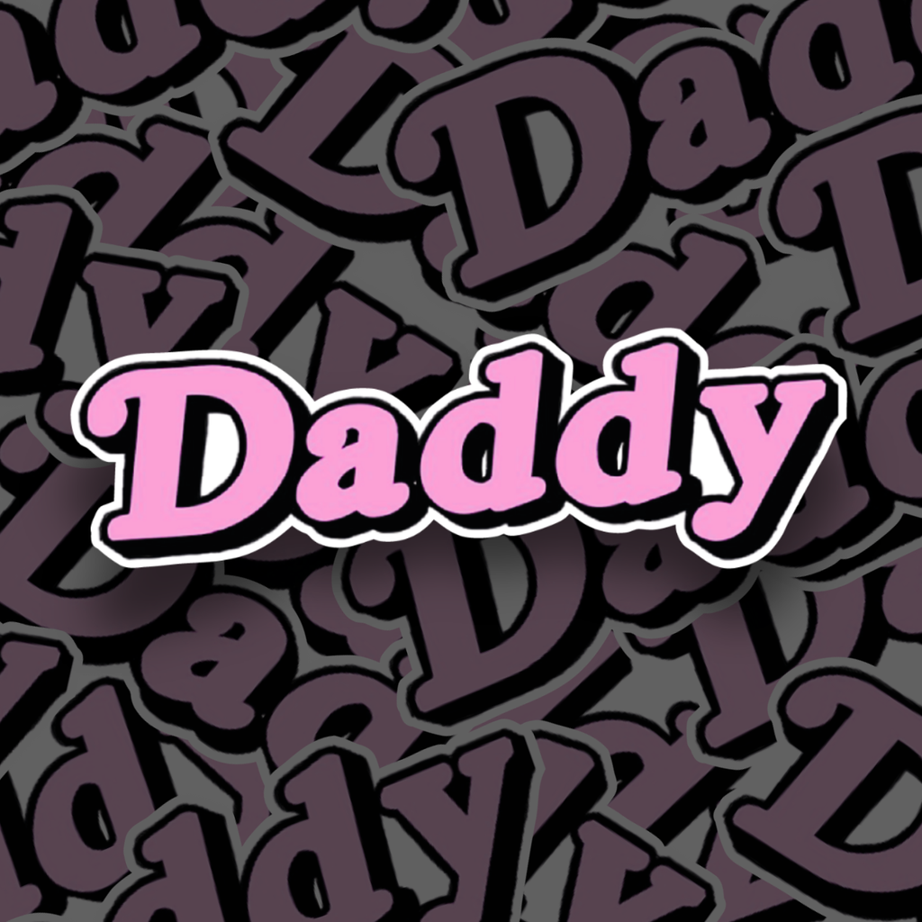 "Daddy" Sticker