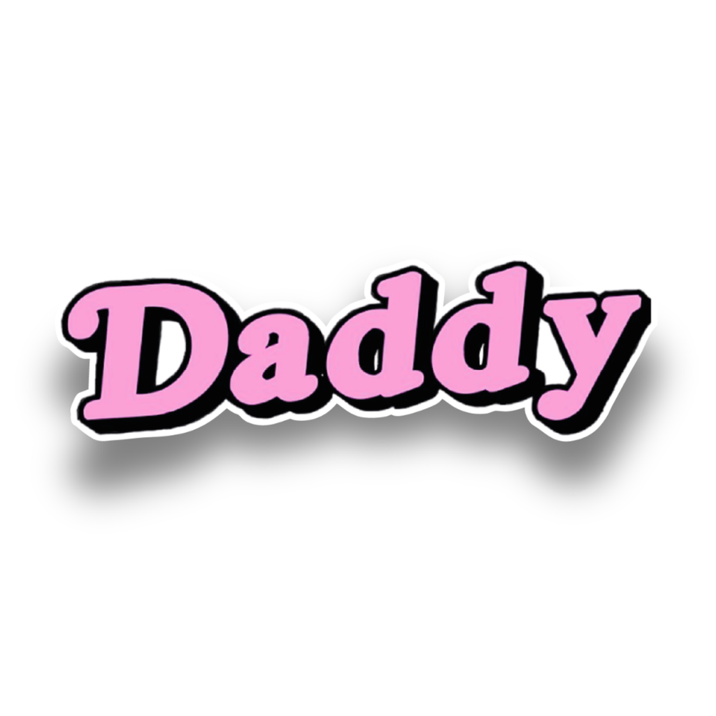"Daddy" Sticker