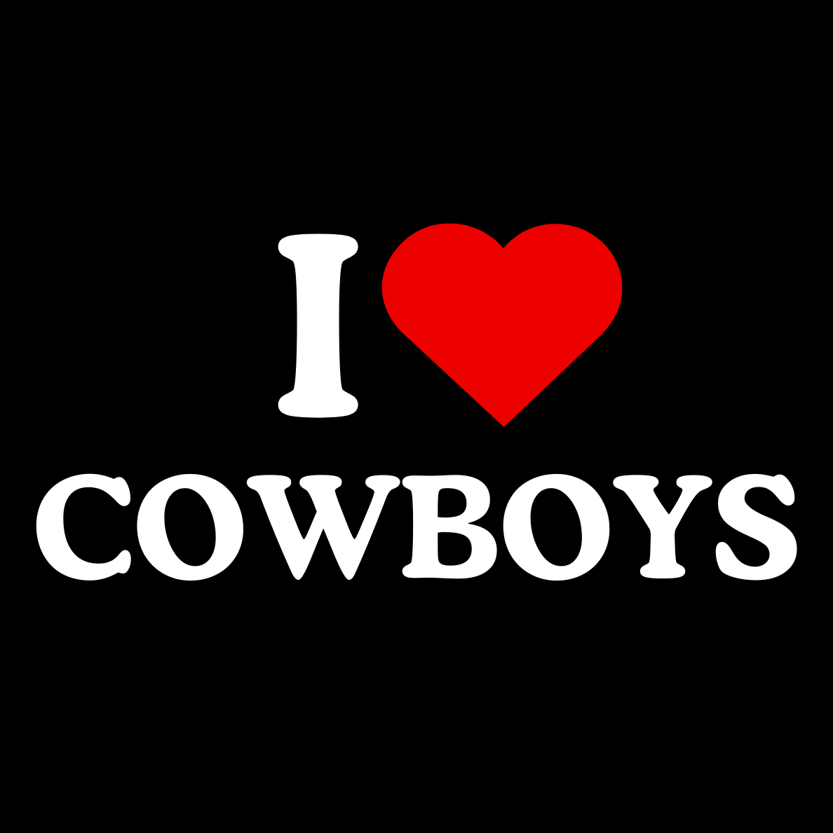 "I Love Cowboys" G-String