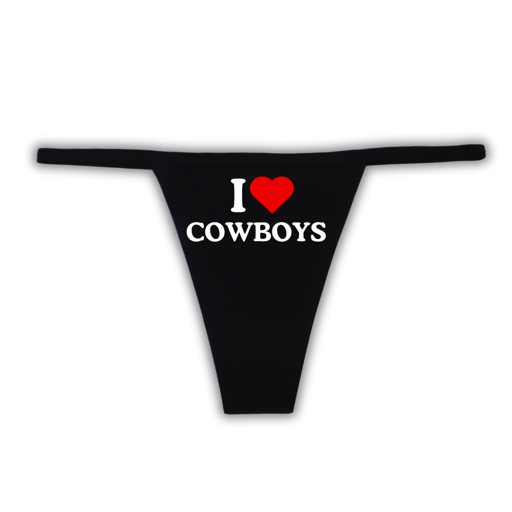 "I Love Cowboys" G-String