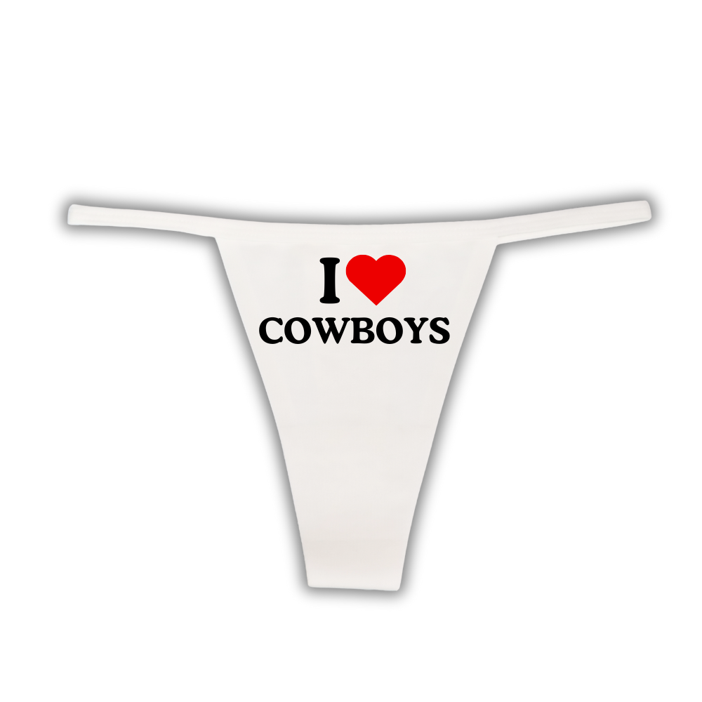 "I Love Cowboys" G-String