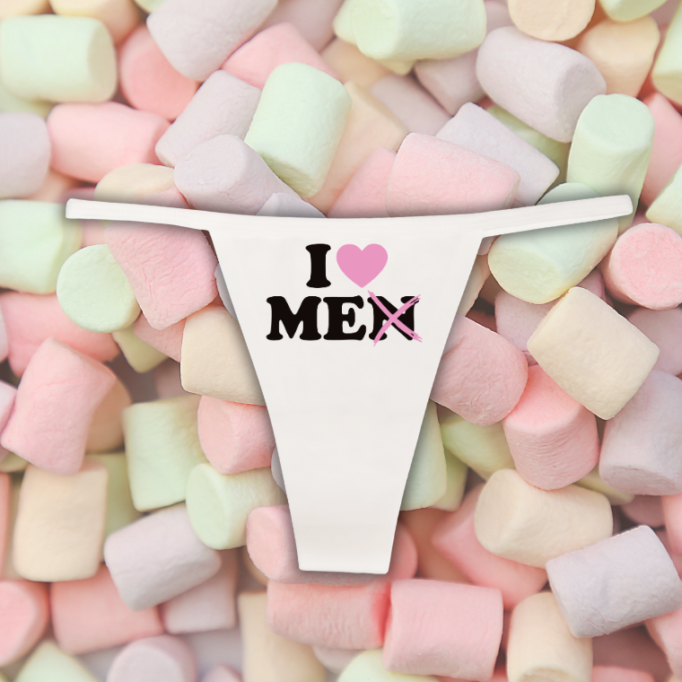 "I Love Men" G-String