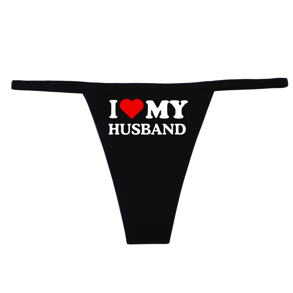 "I Love my Husband" G-String