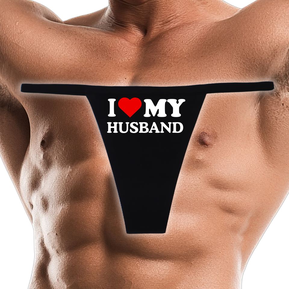 "I Love my Husband" G-String