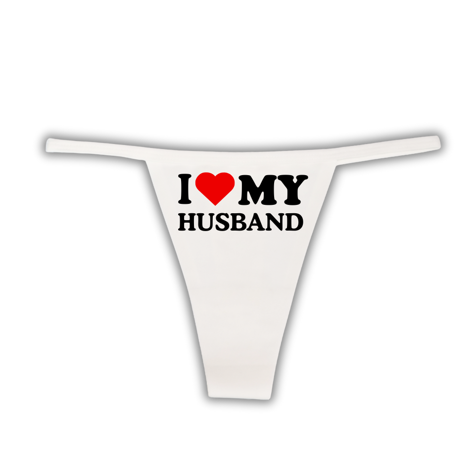 "I Love my Husband" G-String