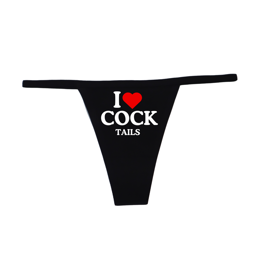 "I Love Cocktails" G-String