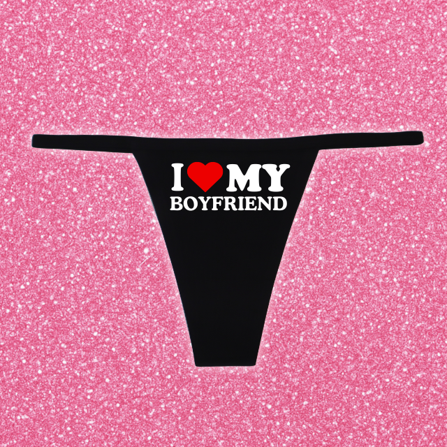 "I Love my Boyfriend" G-String