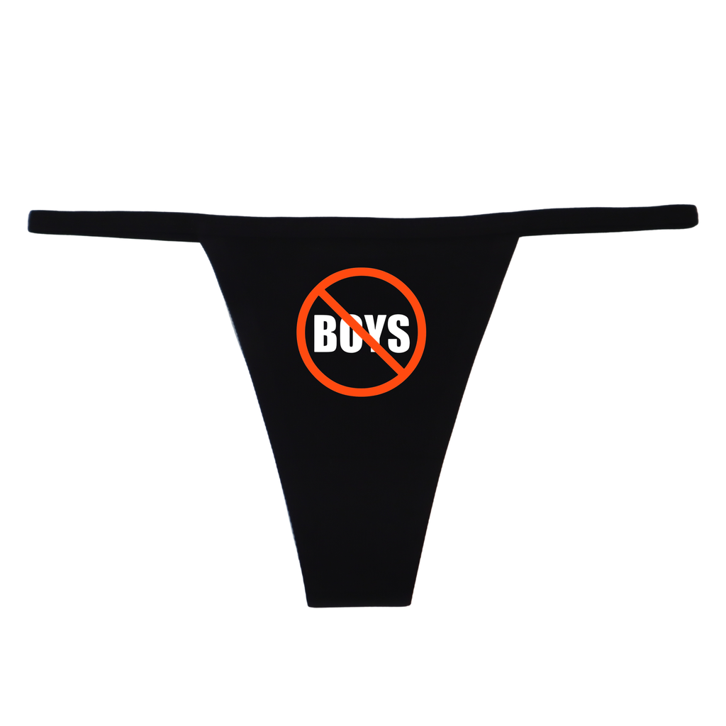 "No Boys" G-String