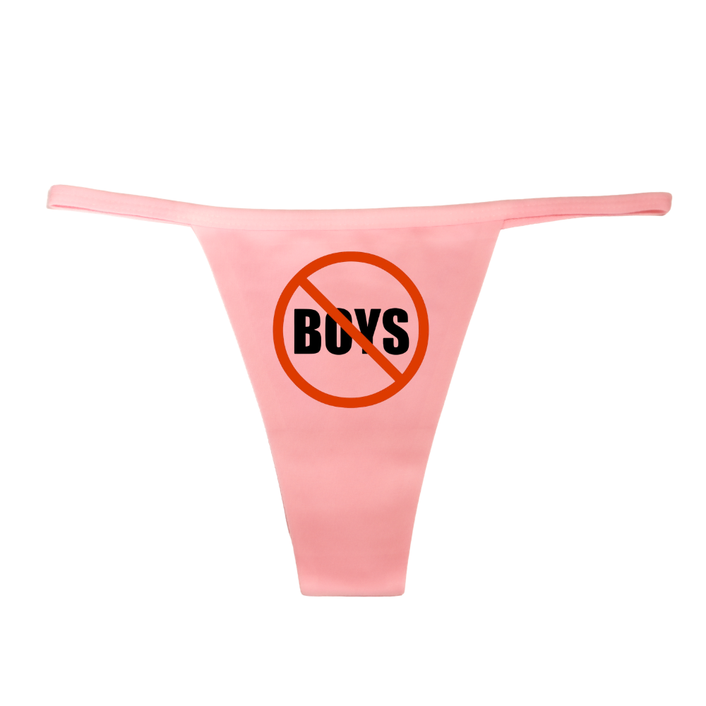 "No Boys" G-String