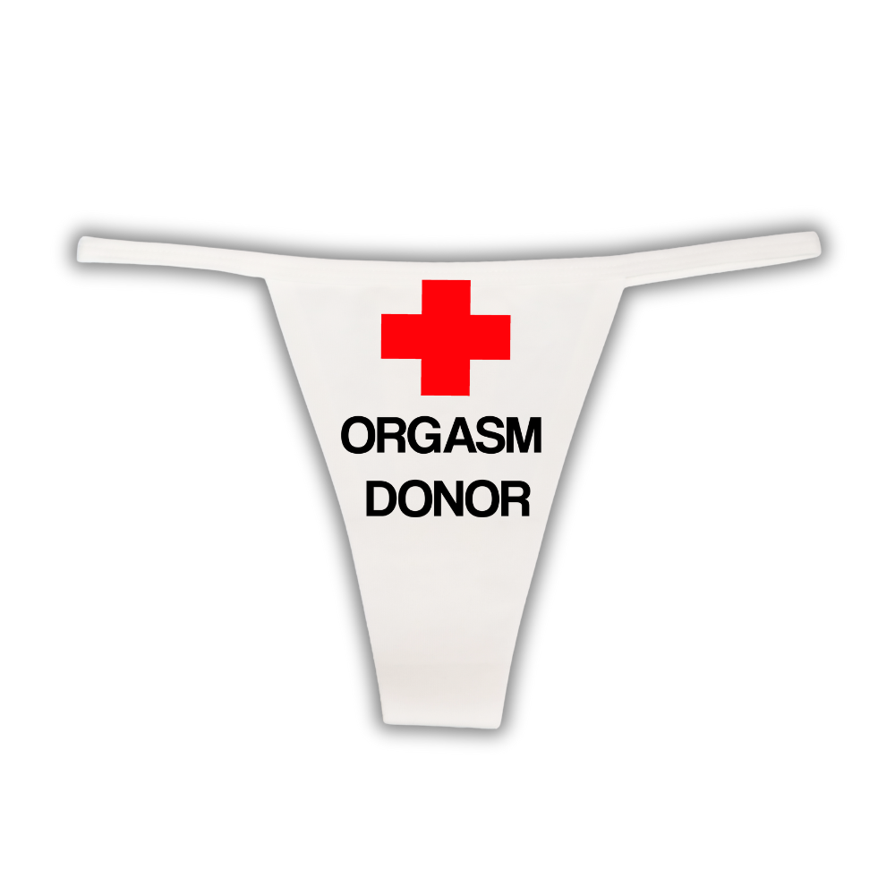 "Org#sm Donor" G-String