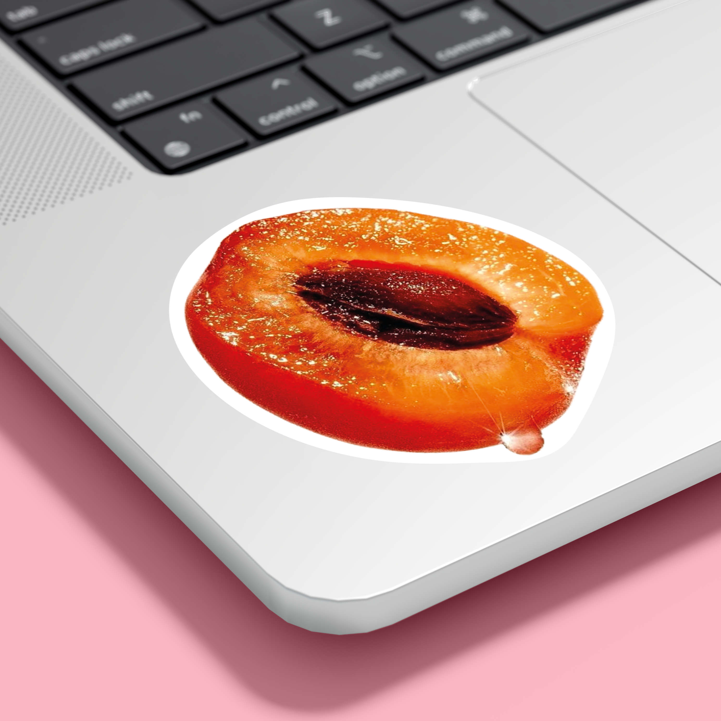 "Juicy Apricot" Sticker