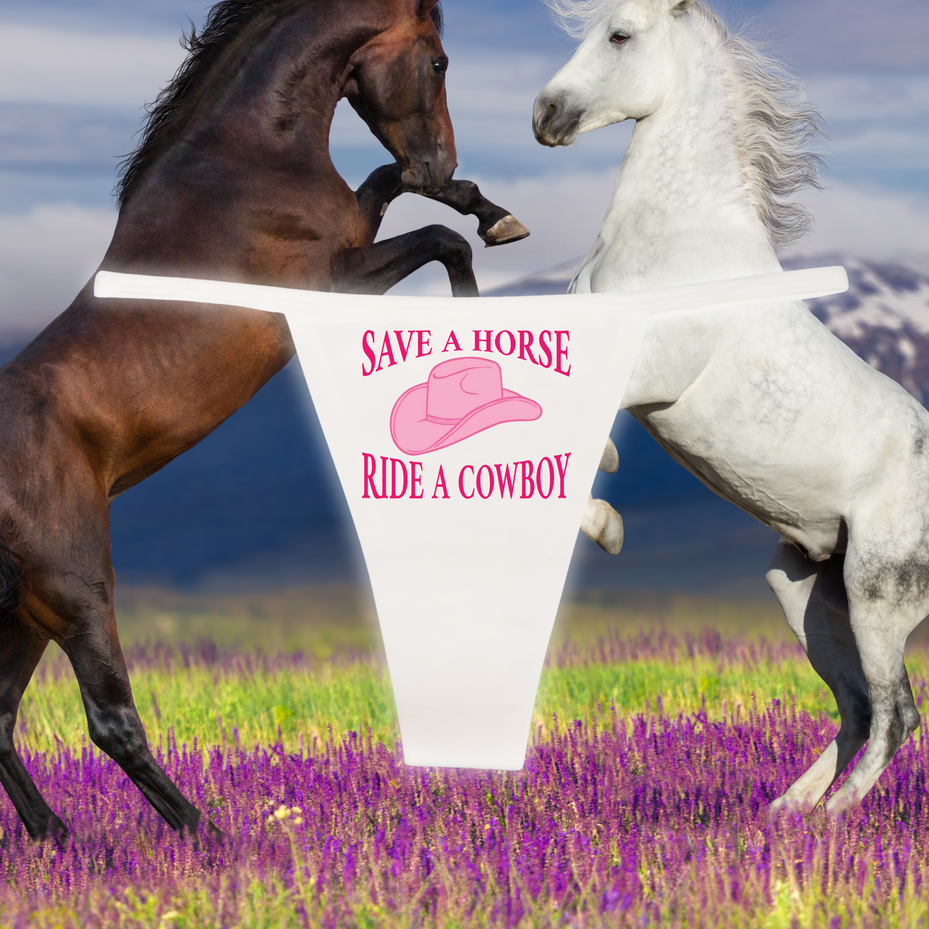 "Save a Horse ride a Cowboy" G-String