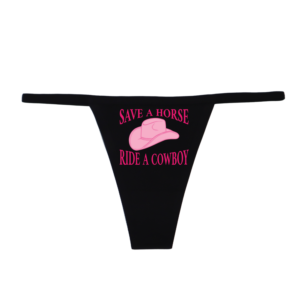 "Save a Horse ride a Cowboy" G-String