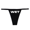 "WET" G-String