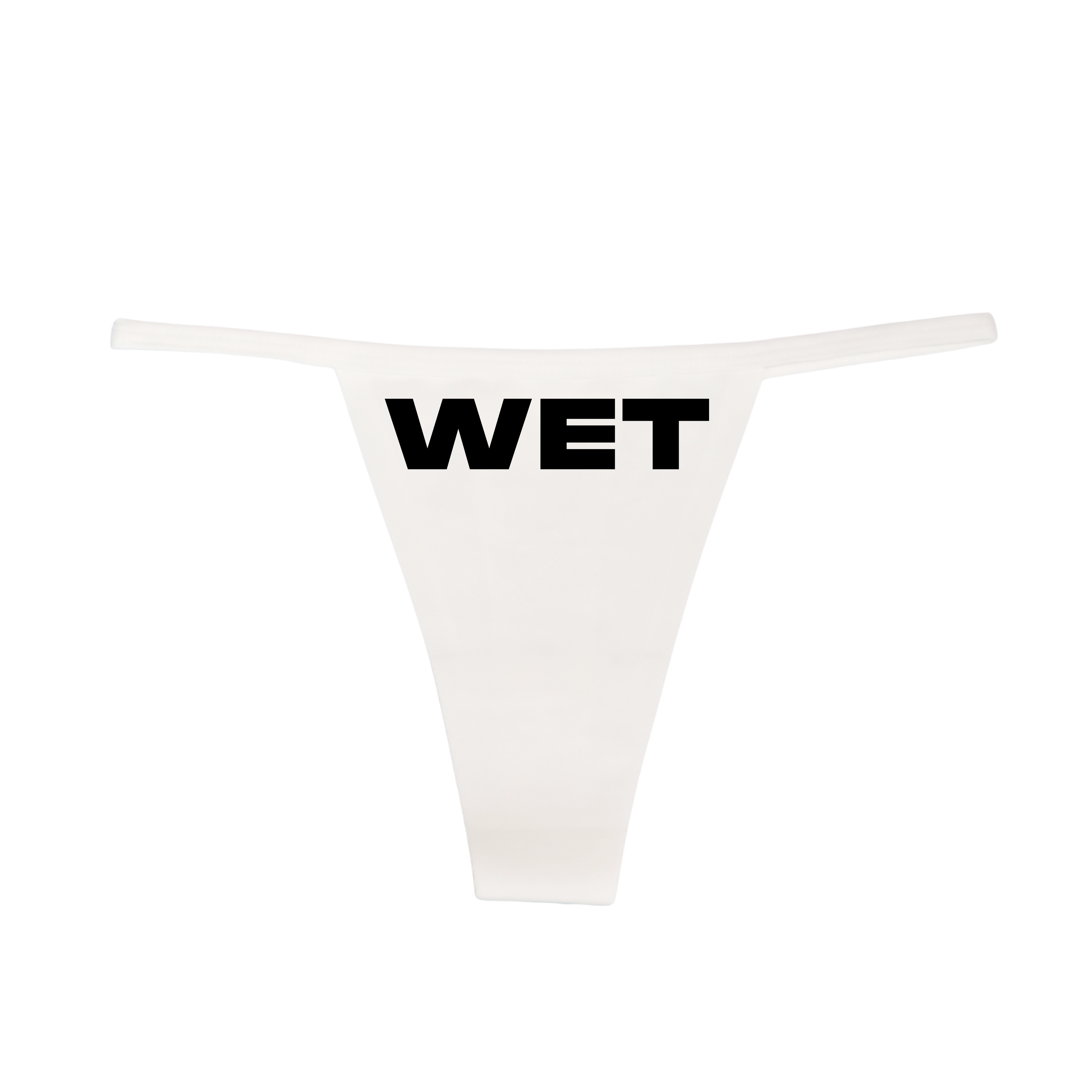 "WET" G-String