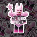 "Autistic Virgin" Sticker