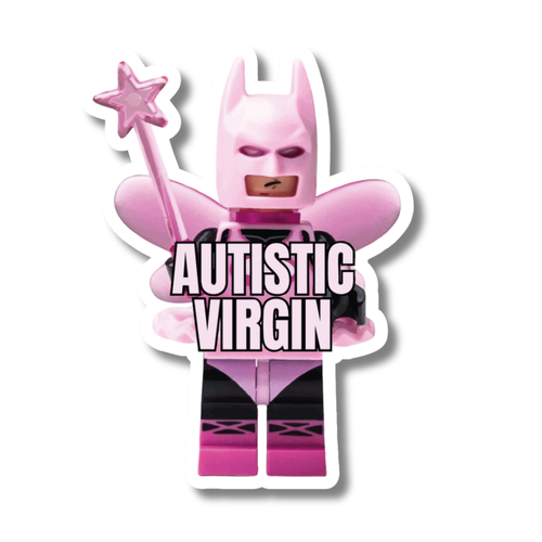 "Autistic Virgin" Sticker