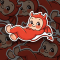"Baby Devil" Sticker