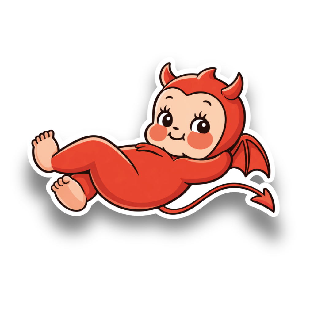 "Baby Devil" Sticker
