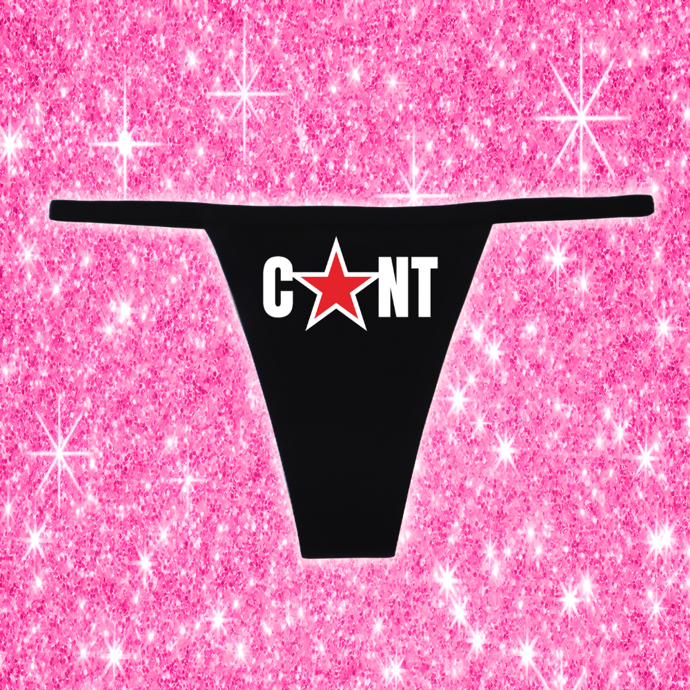 "C*NT" G-String