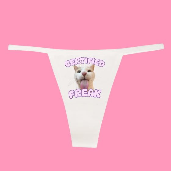 "Certified Freak" G-String