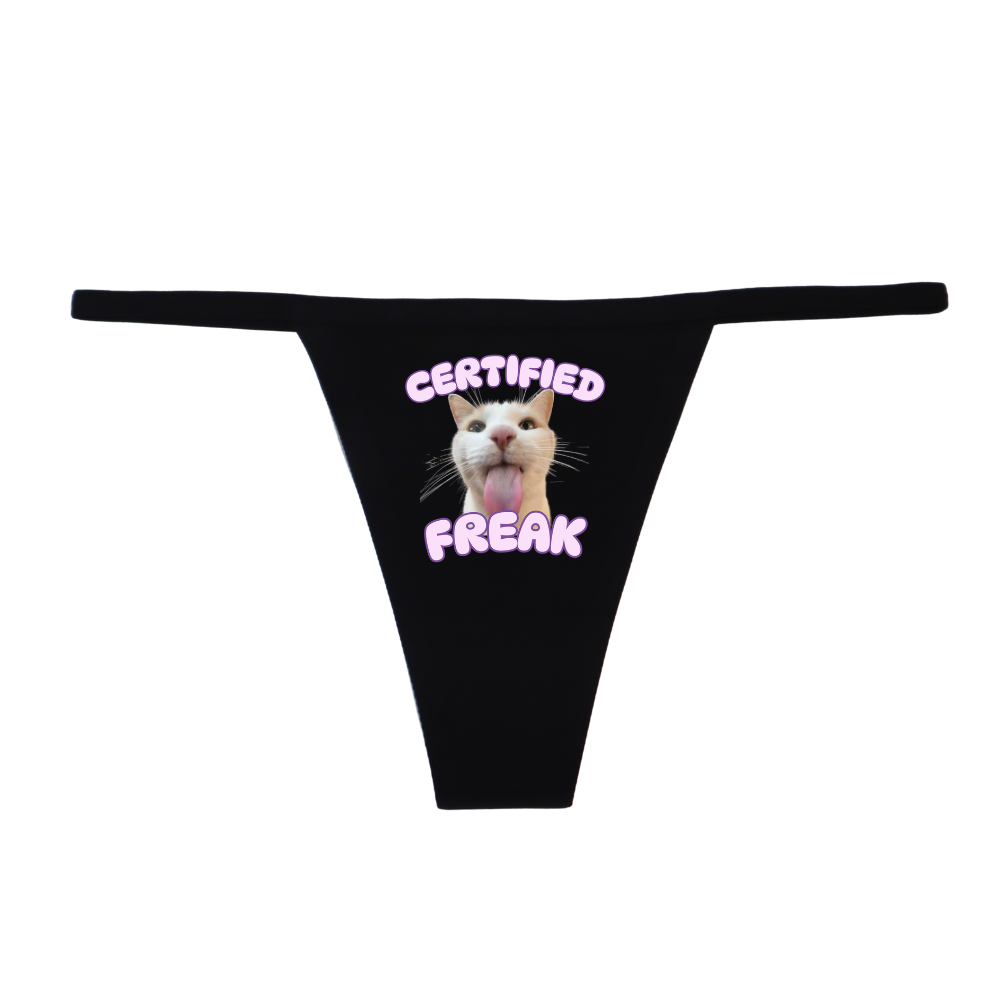 "Certified Freak" G-String