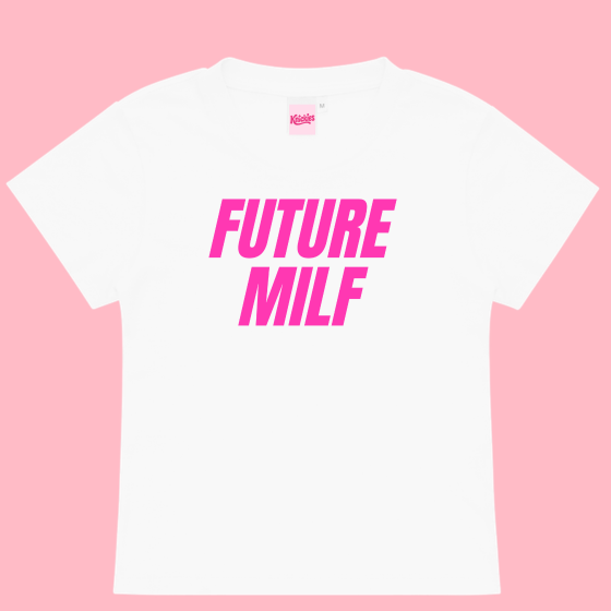 "Future MILF" Y2K Baby Tee