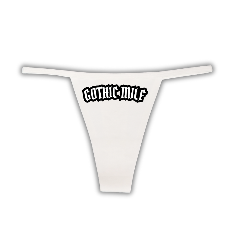 "Gothic MILF" G-String