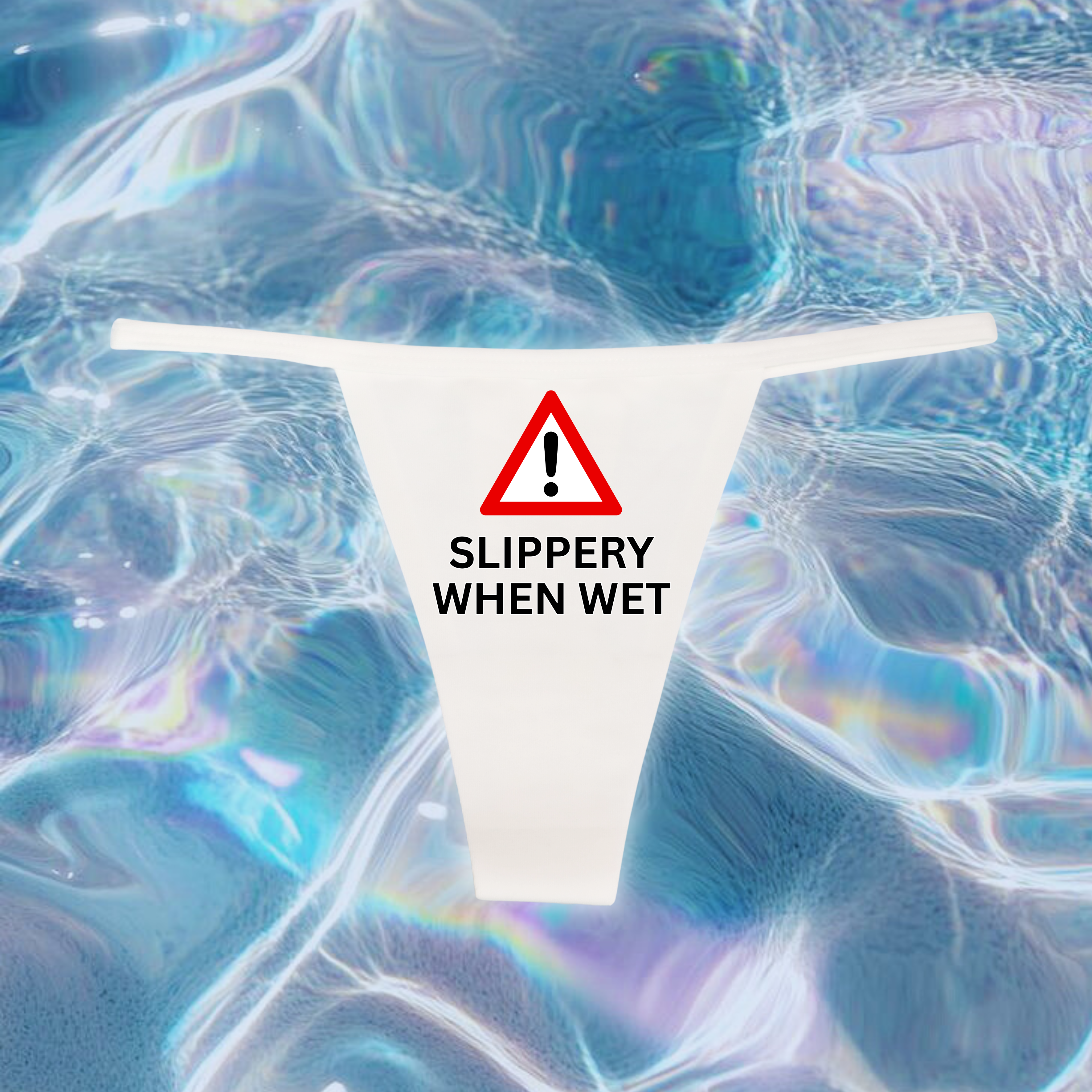 "Slippery When Wet" G-String